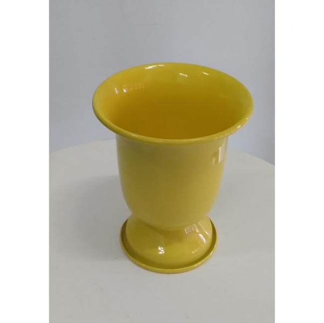 VASO DE METAL AMARELO P