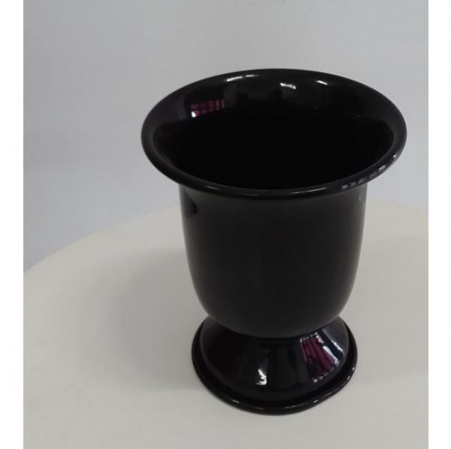 VASO DE METAL PRETO G