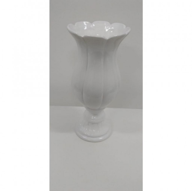 VASO FLOR BRANCO G