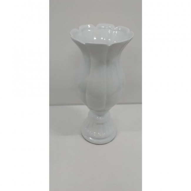 VASO FLOR BRANCO M