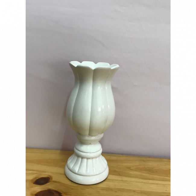 VASO FLOR PP BRANCO