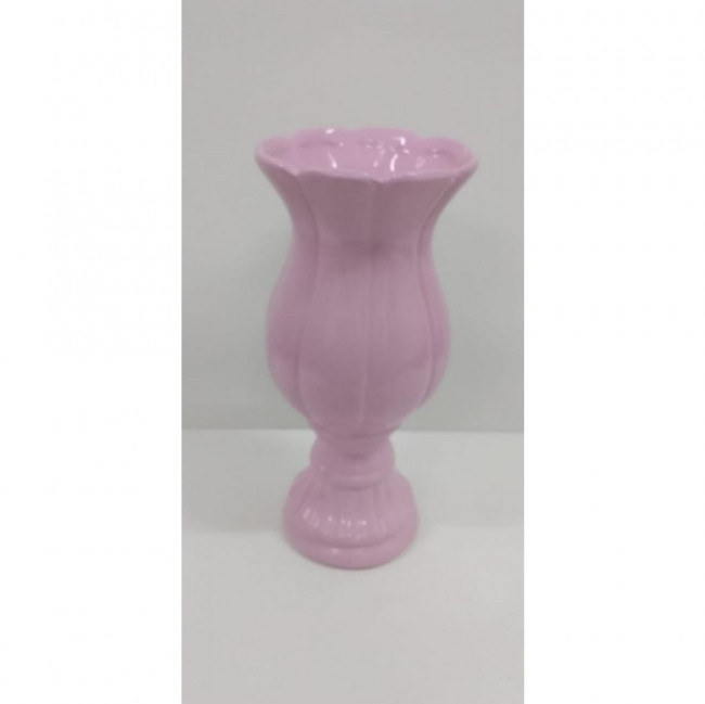 VASO FLOR ROSA CANDY M