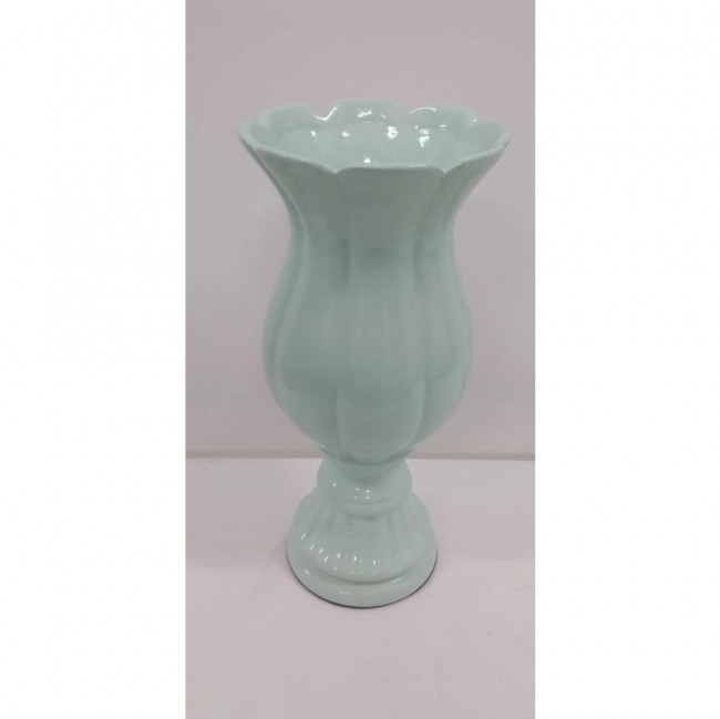 VASO FLOR VERDE CANDY M