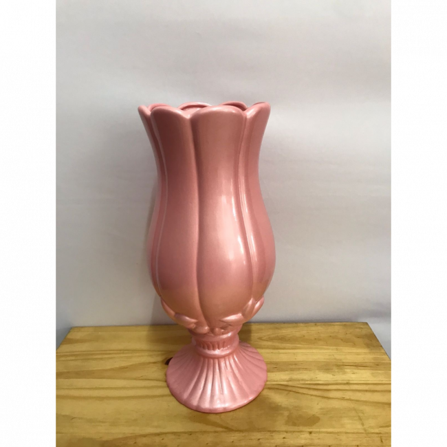 VASO LIRIO ROSA PÉROLIZADO