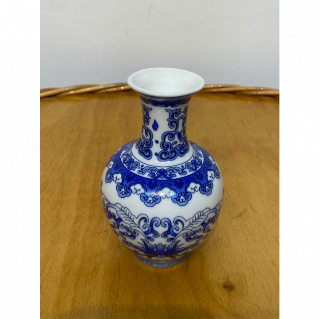 Vaso Louça Portuguesa Azul PP