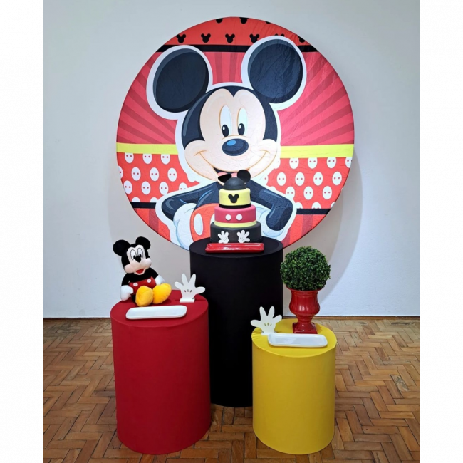 Combo Decoração Mickey Mini table