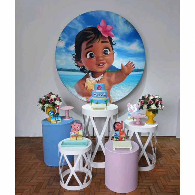 Decoração Moana Baby