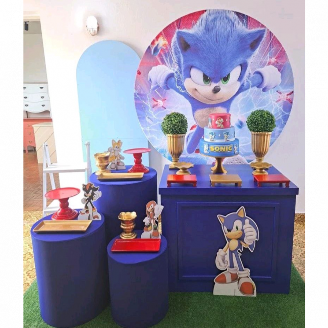 Decoração Sonic completa