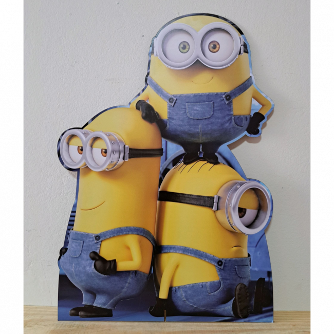 DISPLAY  DE  CHÃO MINIONS 63CM