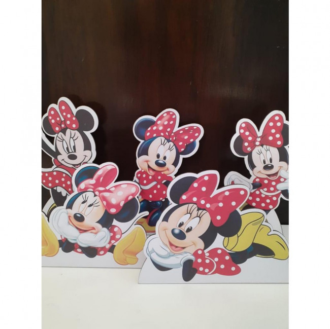 DISPLAY DE MESA MINNIE VERMELHA