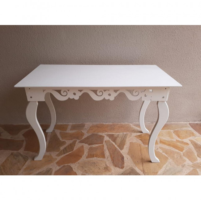 MESA ARABESCO PÉS  TORNEADOS 120X60