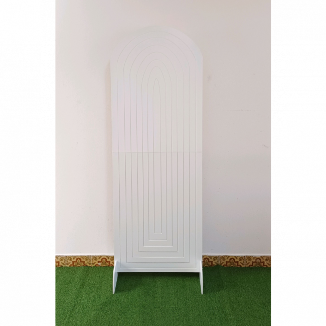 PAINEL MEIA LUA RISCADO BRANCO (G) 188x60