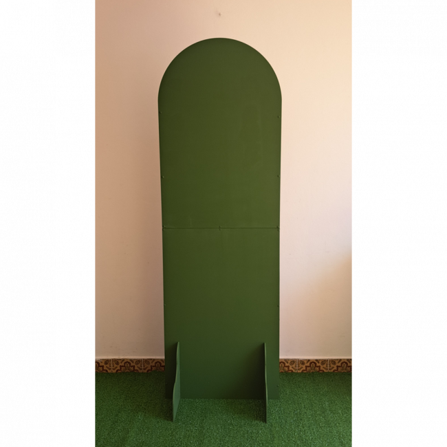 PAINEL MEIA LUA VERDE MILITAR 190x65 (G)