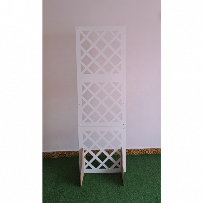 PAINEL TRELISSADO BRANCO 180x57  (M)