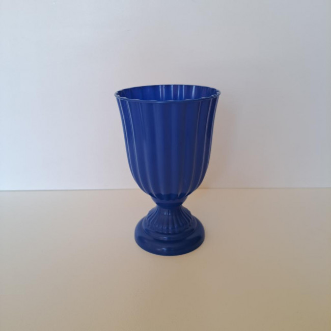 VASO GREGO AZUL TURQUESA POLIETILENO