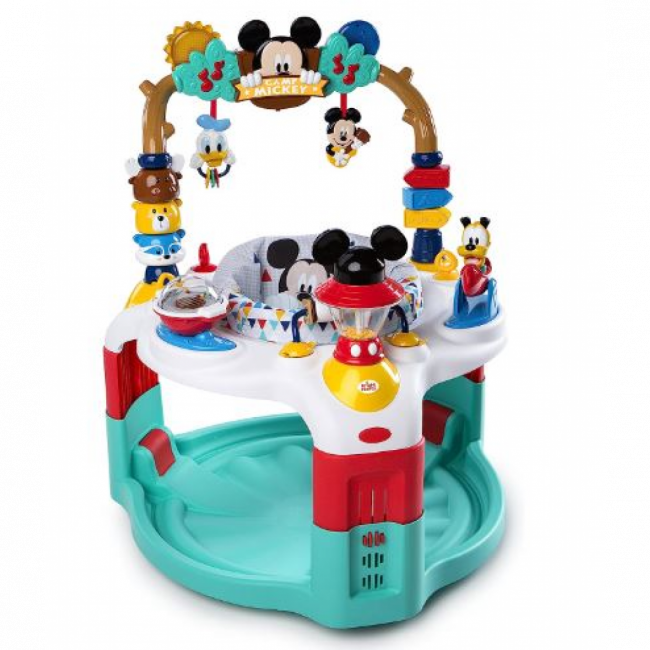 DISNEY MICKEY MOUSE CAMPING­ WITH FRIENDS ACTIVITY SAUCER