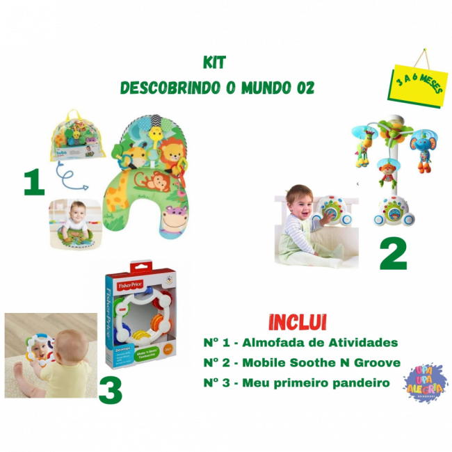 Kit descobrindo o mundo 2