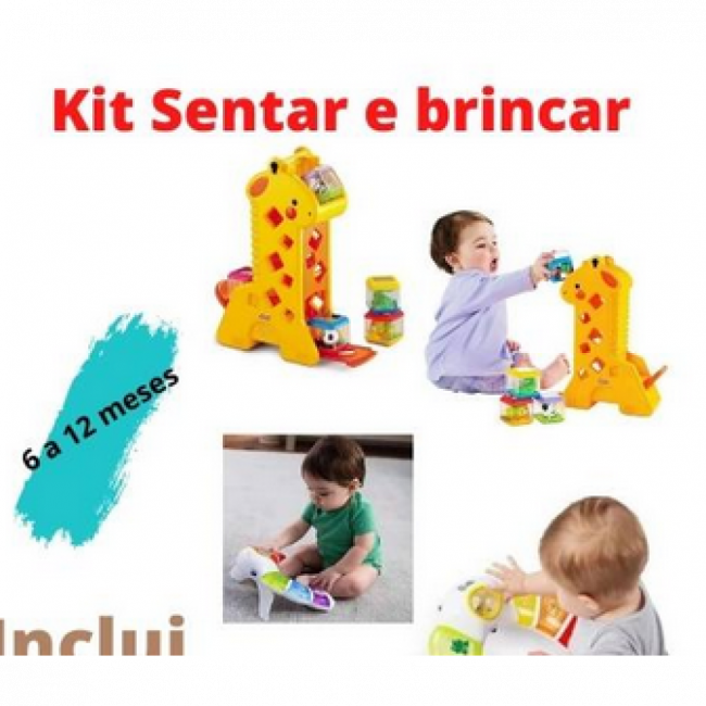 Kit Sentar e Brincar