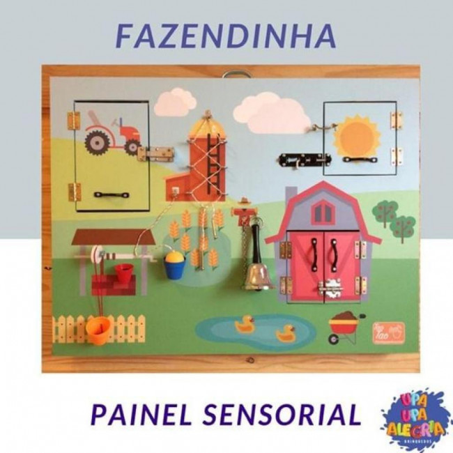 PAINEL SENSORIAL - CENÁRIO FAZENDINHA