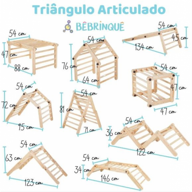 TRIÂNGULO PIKLER + RAMPA DE ESCALADA