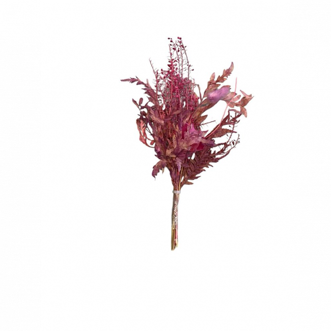 Arranjo Flor natural desidratada pink|Lilas P