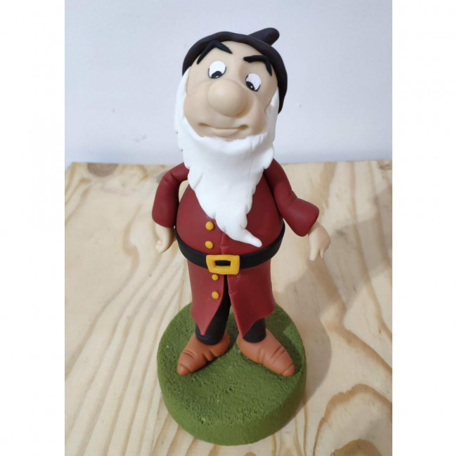 Anão Zangado de Biscuit (Branca de Neve)