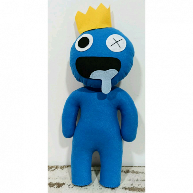 Boneco Azul Babão Rainbow Friends