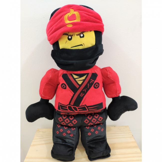 Boneco Ninjago Vermelho de Pelúcia G