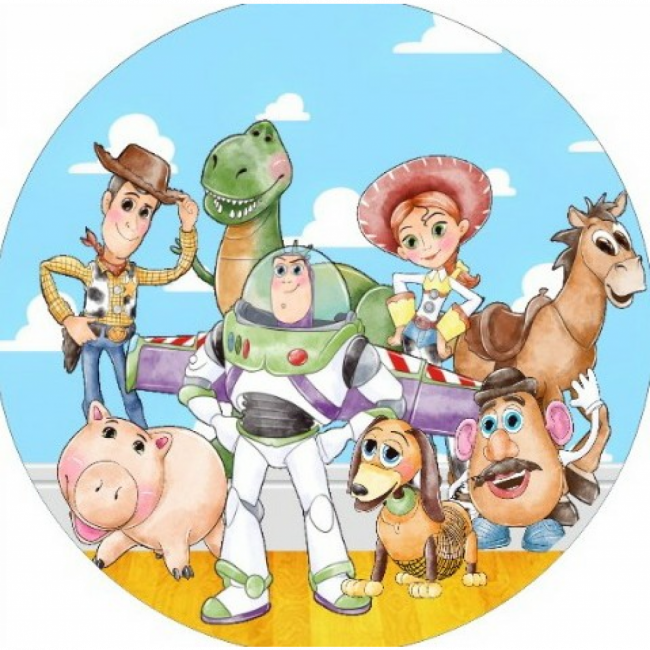 Capa Painel Redondo 1,5 - Toy Story