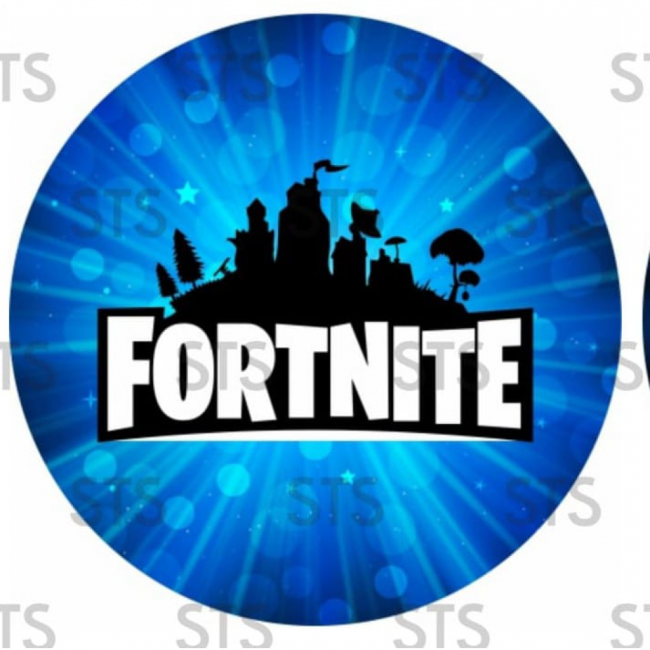 Capa Painel Redondo Fortnite 1,50