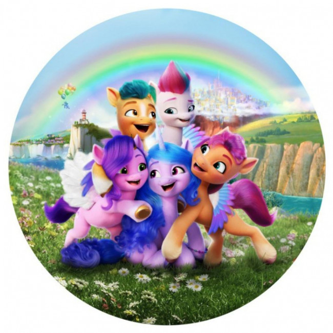 Capa Painel Redondo My Little Pony 90 cm