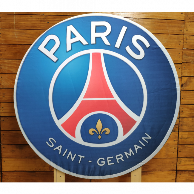 Capa Painel Redondo Paris Saint Germain 90 cm