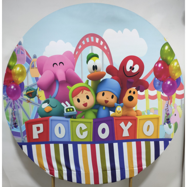 Capa Painel Redondo Pocoyo 1,5