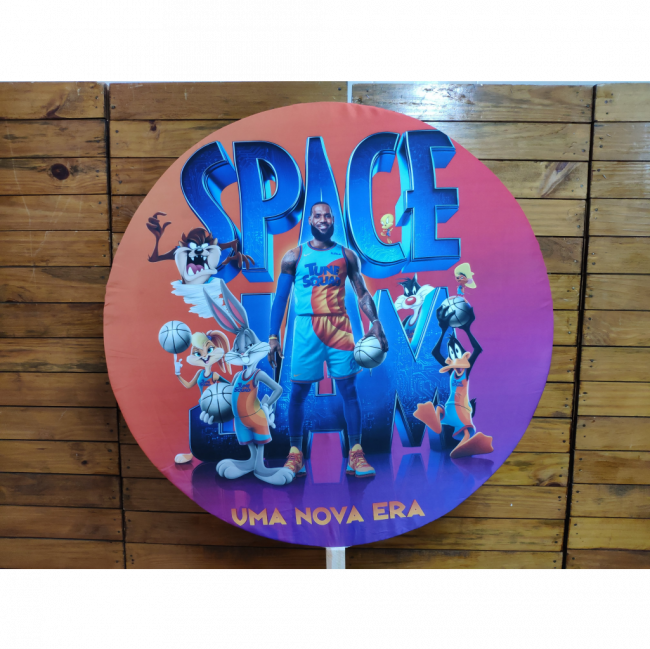 Capa Painel Space Jam 90 cm