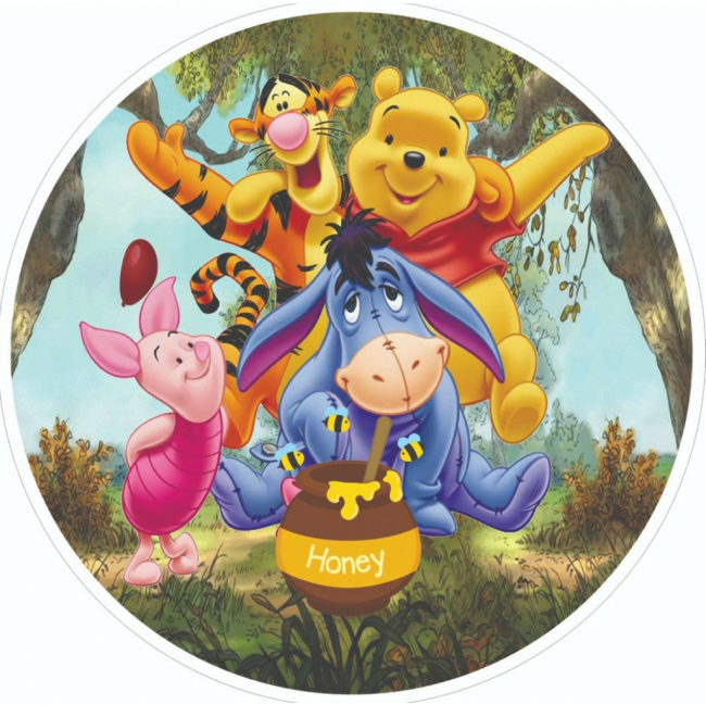 Capa Painel Ursinho Pooh 90 cm