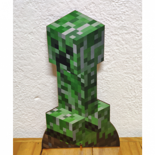 Display de Mesa - Minecraft