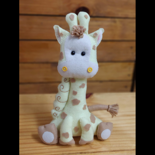 Girafa de Feltro (Safari Baby)