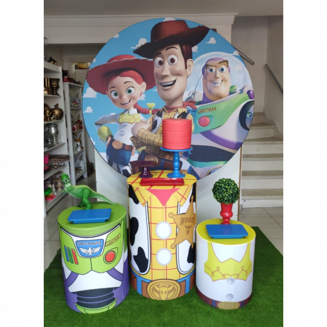 Kit Pegue e Monte Essencial - Toy Story