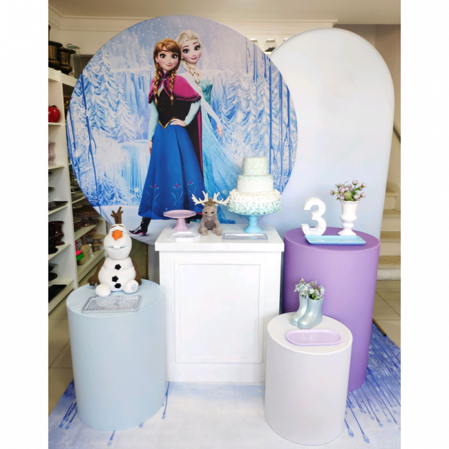 Kit Pegue e Monte Premium - Frozen