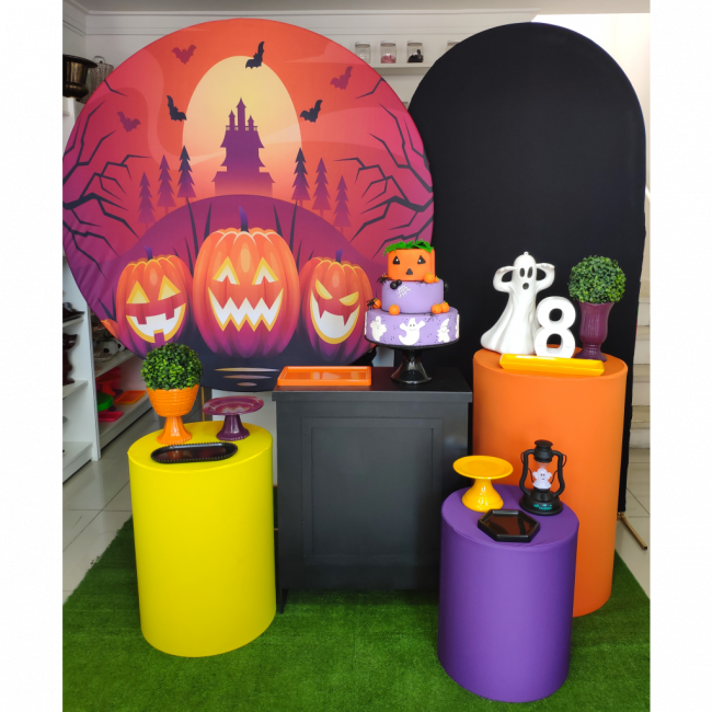 Kit Pegue e Monte Premium - Halloween