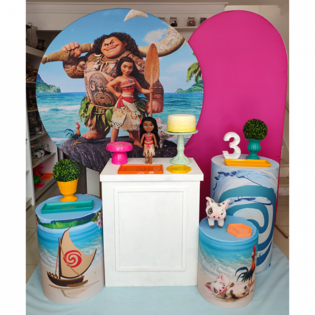 Kit Pegue e Monte Premium - Moana