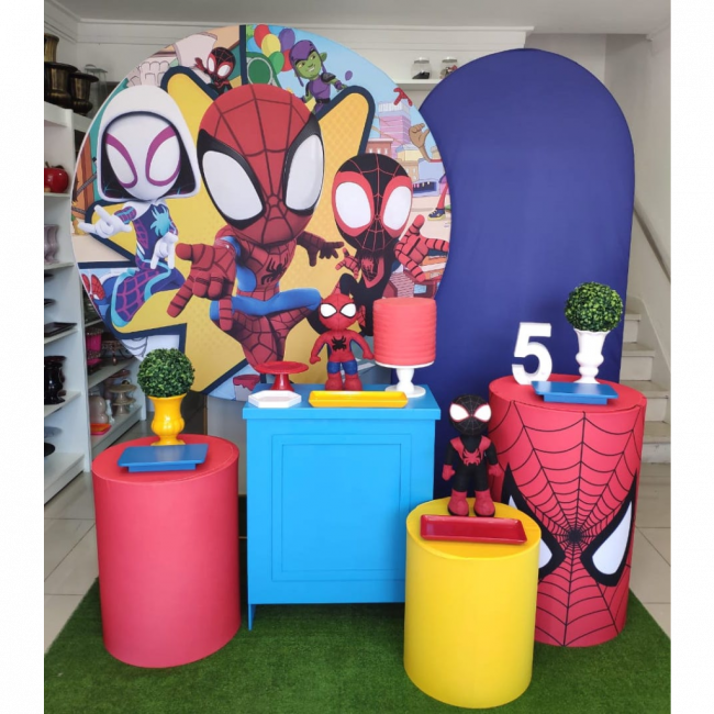 Kit Pegue e Monte Premium - Spidey e seus Amigos Espetaculares