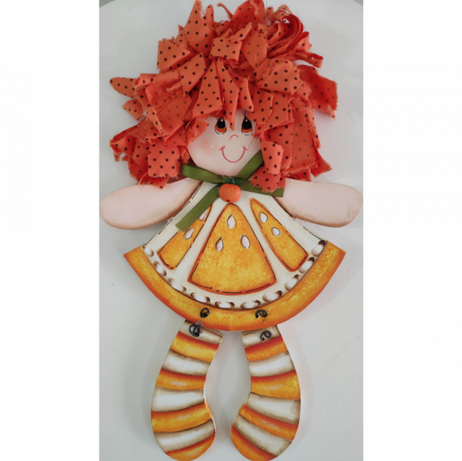 Menina Laranja MDF (Frutinha)