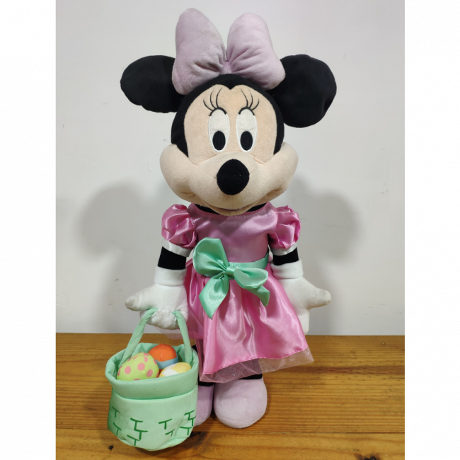 Minnie Rosa Páscoa de Pelúcia G