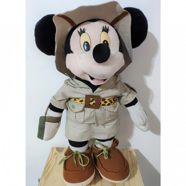 Minnie Safari de Pelúcia G (Mickey)