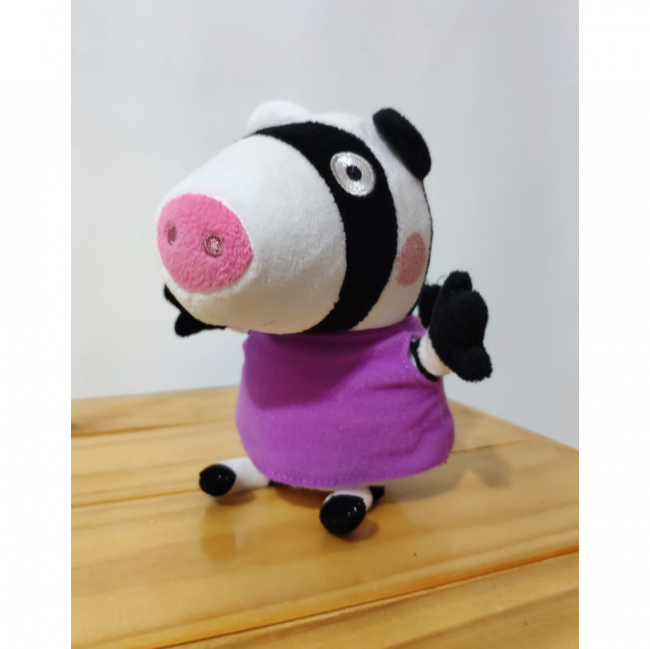 Pelúcia Zoe Zebra P (Peppa Pig)