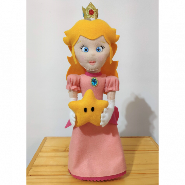 Princesa Peach Feltro