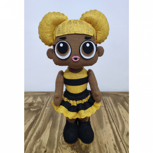 Queen Bee de Feltro (Lol Surprise)