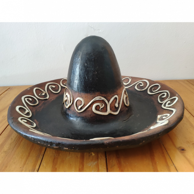 Sombrero Preto de Cerâmica (México)