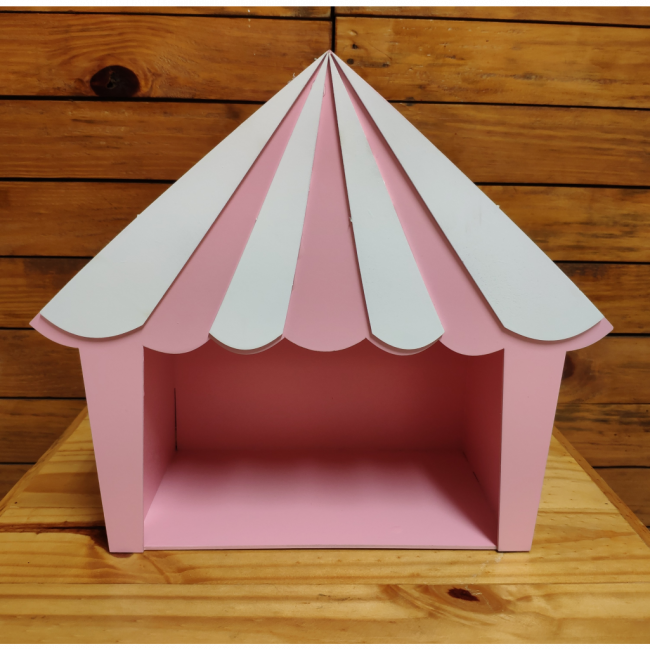 Tenda Circo Rosa MDF